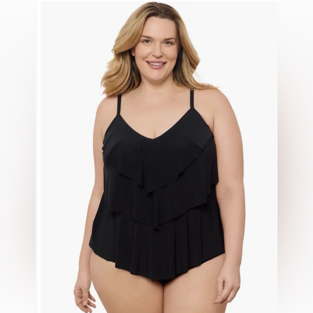 TripleTier Tankini Top